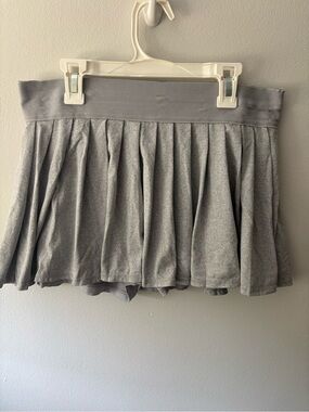 Kyodan Gray Tennis Skirt with Built-In Shorts